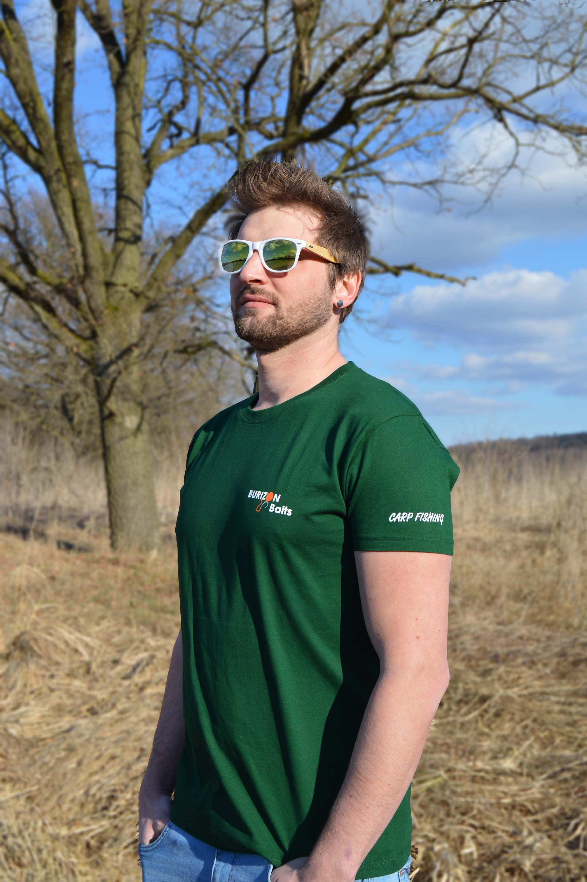 Tričko Burizon Baits - pánské