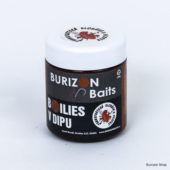 Dipované boilies - Scopex & Frankfurtská Klobása (Scopex Sausage)