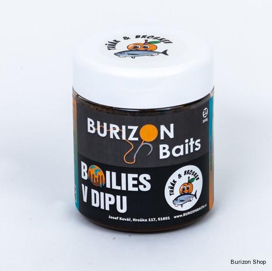 Dipované boilies - Tuňák & Broskev (Tuna Peach)