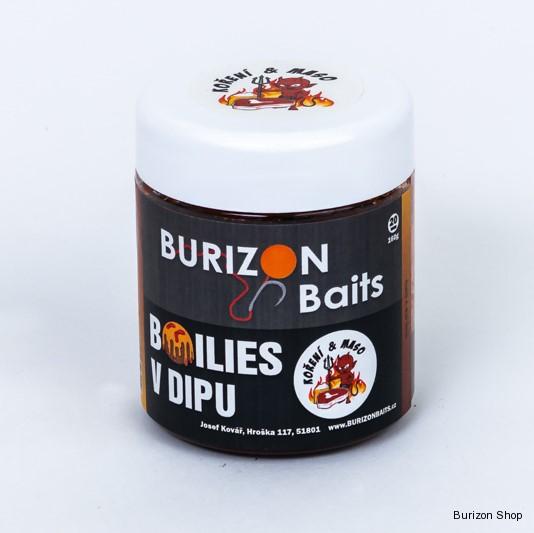 Dipované Boilies - Koření & Maso (Infinity Spice)