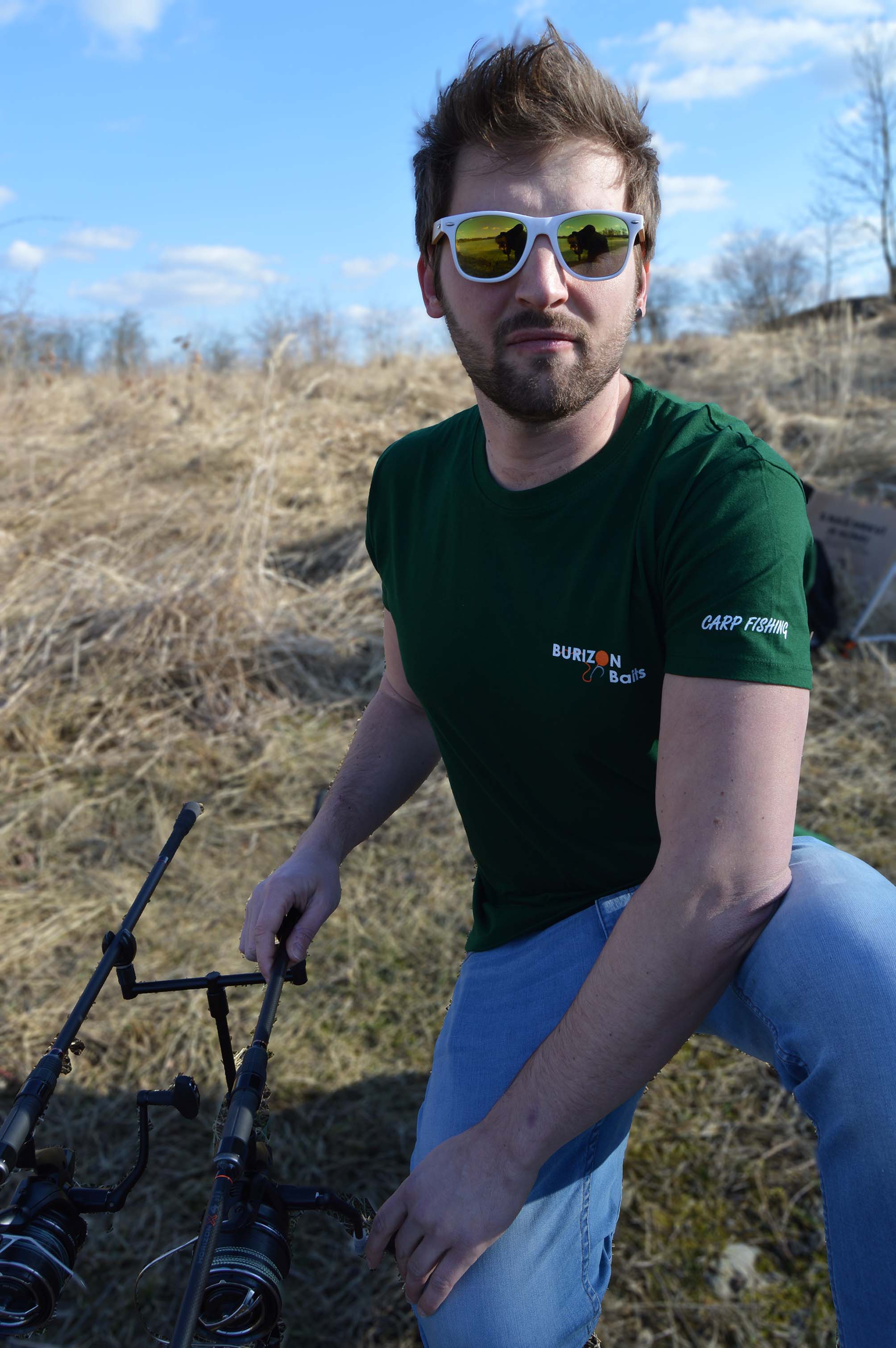 Tričko Burizon Baits - pánské