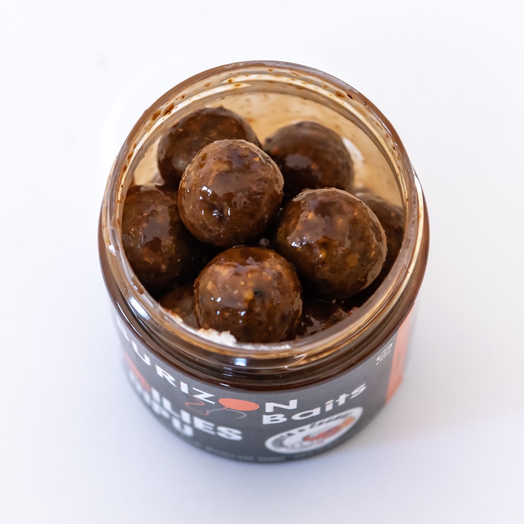 Dipované boilies Kreveta & Česnek (Shrimp Garlic)