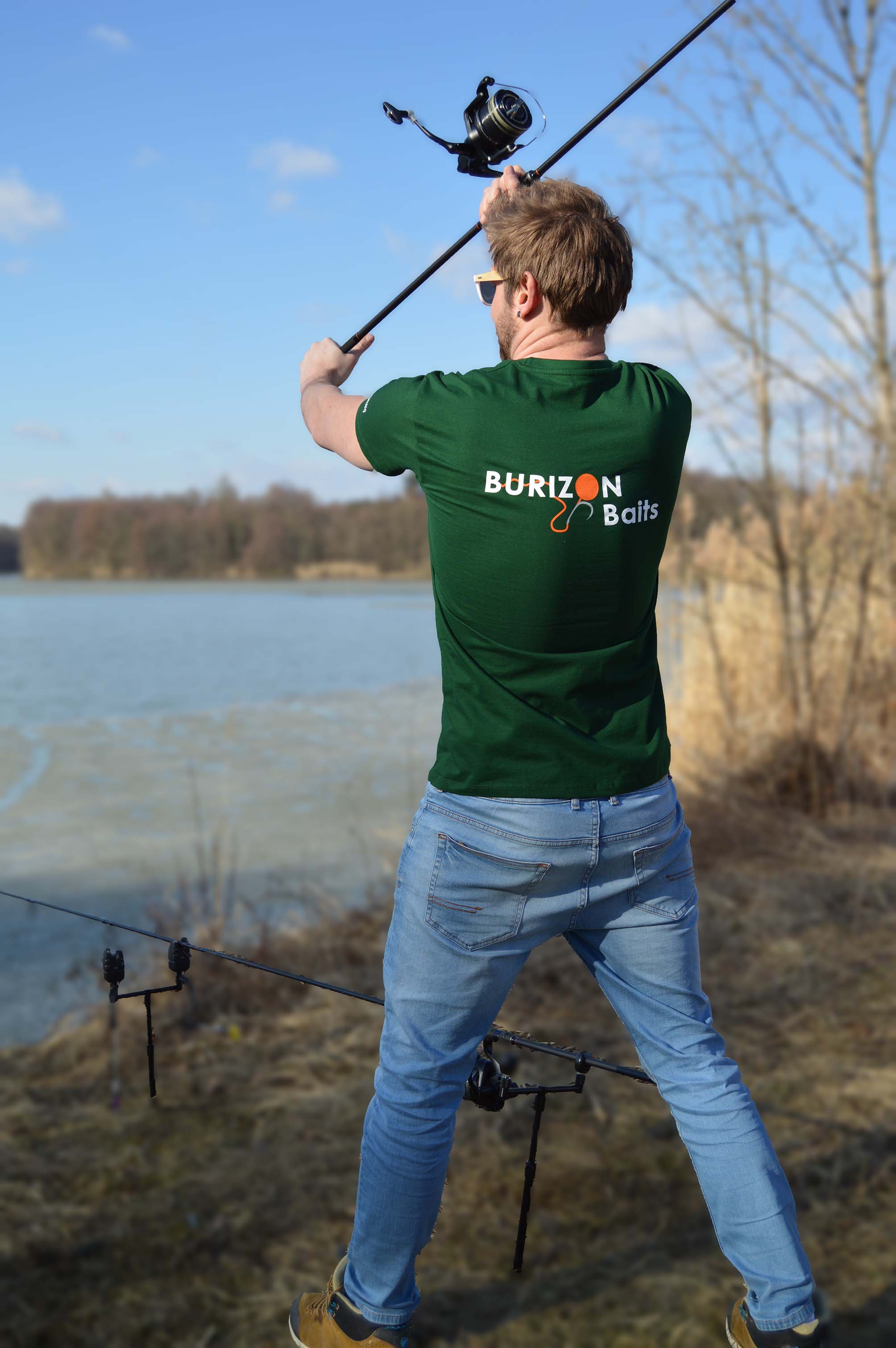 Tričko Burizon Baits - pánské - velikost XXL